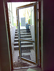 Nowe drzwi wejściowe